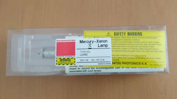 HAMAMATSU LAMPARA XENON 15W TYPE L2482 MERCURY XENON LAMP