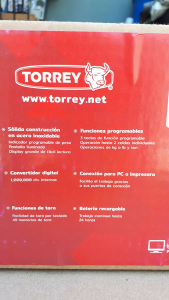 TORREY PIQ 0PIQ MODULO INDICADOR DISPLAY LCD PROGRAMABLE