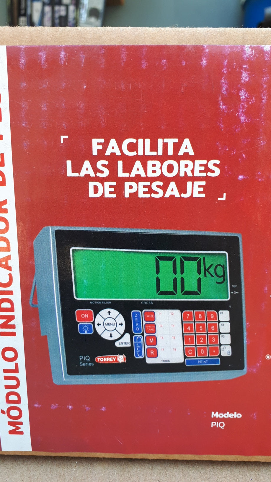 TORREY PIQ 0PIQ MODULO INDICADOR DISPLAY LCD PROGRAMABLE