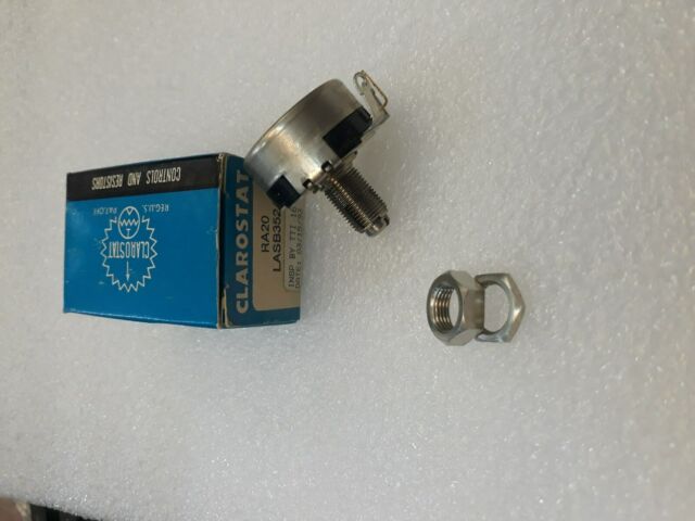 POTENCIOMETRO CLAROSTAT (NIB) RA20-NASD-502A/RA20NASD502A POTENTIOMETER 5D OHM 2WATT (A-34)