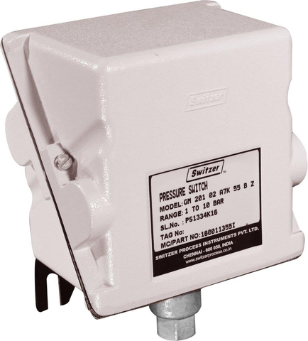 SWITZER INTERRUPTOR DE PRESION GM-023-N5-M041-W-AS1-W-C-CE PRESSURE SWITCHES
